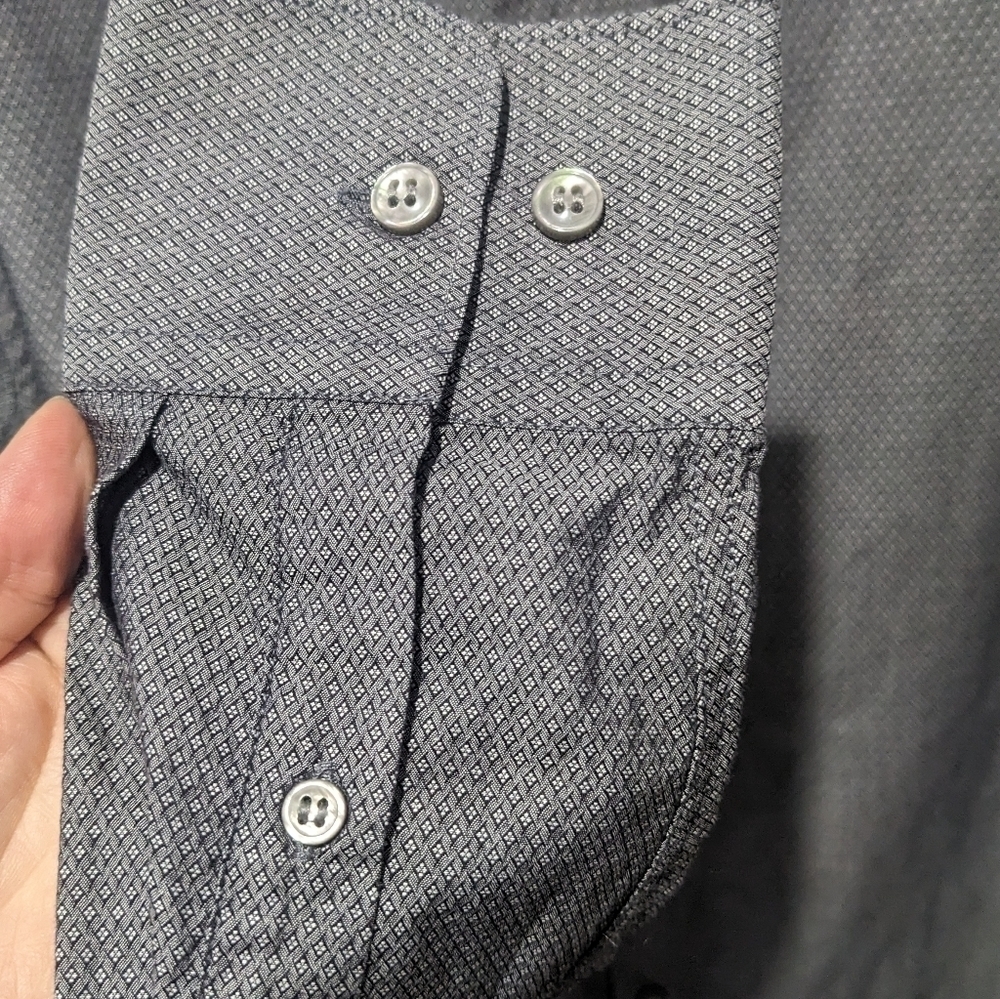Tiger of Sweden | Men's Farrell Shirt in Grey Pattern - Picture 5 of 9